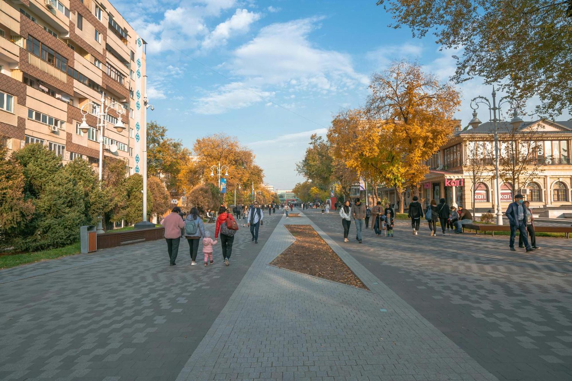 אלמטי Nadezhda Apartments On Nauryzbai Batyr 37 Near The Arbat מראה חיצוני תמונה